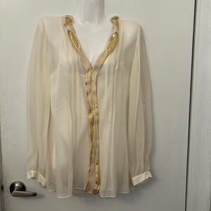 Elite Tahari blouse 2 pcs,long sleeve.